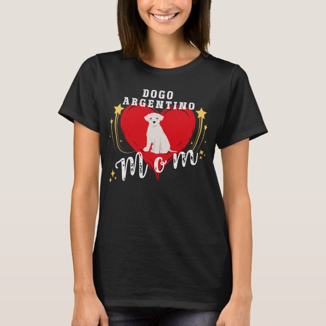 Camiseta Dogo Argentino Mãe (Frente)