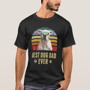 Camiseta Dogo Argentino Melhor Pai De Cachorro Alguma Vez R