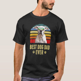 Camiseta Dogo Argentino Melhor Pai De Cachorro Alguma Vez R