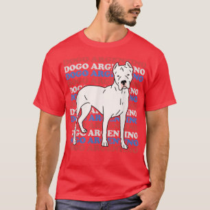 Camiseta Dogo Argentinos Proprietário do Cachorro Dogo Arge