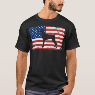 Camiseta Dogs 365 Dogs 365 Vintage Weimaraner Dog US Americ