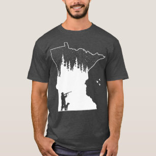 Camiseta Dogs caçadores de patos de Minnesota