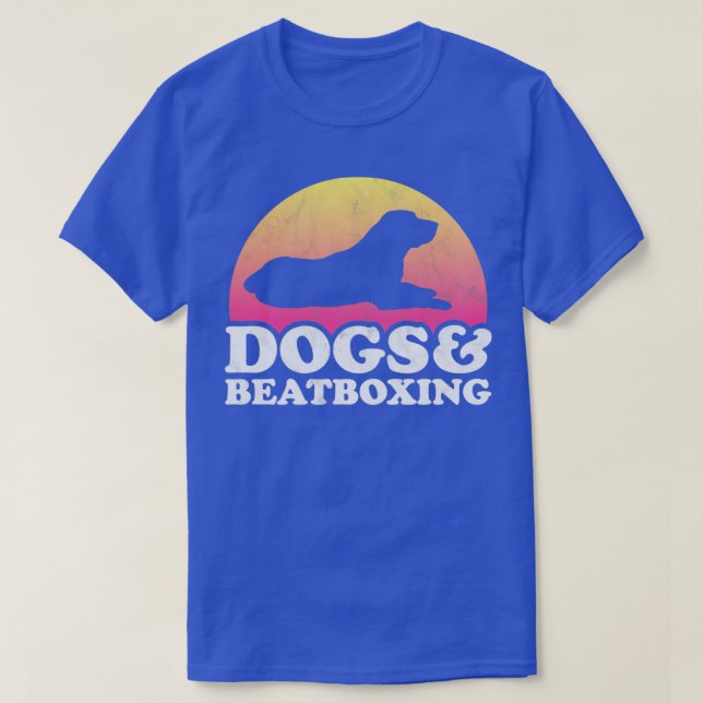 Camiseta Dogs e Beatboxing Dog and Beatbox Gift (Frente do Design)