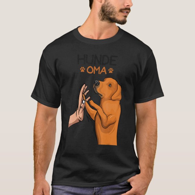 Camiseta Dogs Grandma Rhodesian Ridgeback Female (Frente)