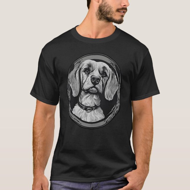 Camiseta Dogs Paws Dog School Animal Protection presente en (Frente)