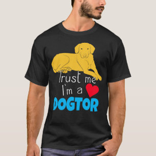 Camiseta Dogtor Engraçado Pet Doctor Veterinarian