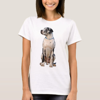 Camiseta Dogue Alemão Harlequim