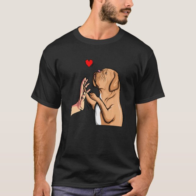 Camiseta Dogue de Bordeaux Dog Women Girl   (Frente)