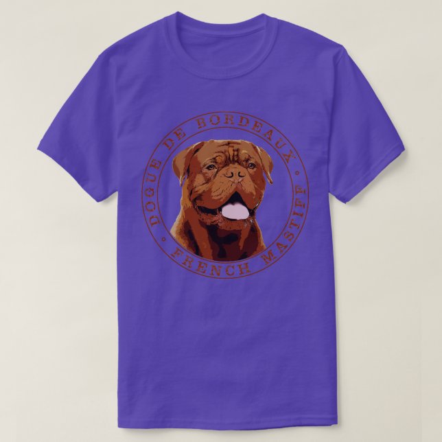 Camiseta Dogue de Bordeaux French Mastiff (14) (Frente do Design)