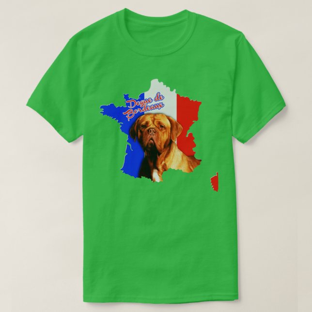Camiseta Dogue de Bordeaux French Mastiff (3) (Frente do Design)