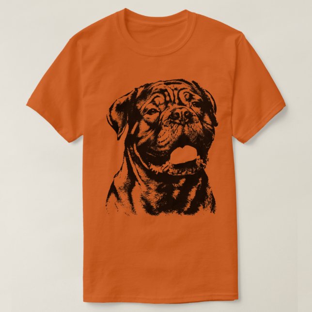 Camiseta Dogue de Bordeaux French Mastiff (6) (Frente do Design)
