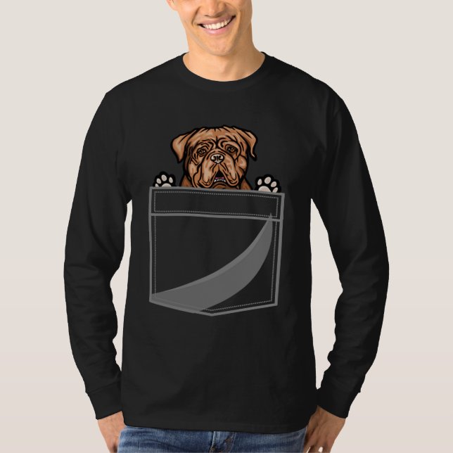 Camiseta Dogue de Bordeaux In A Pocket (Frente)