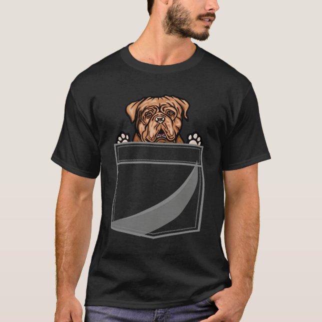Camiseta Dogue de Bordeaux In A Pocket (Frente)