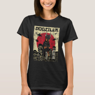 Camiseta Doguila Doberman Japonês Canino Cão Dono de Pet