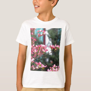 Camiseta Dogwood cor-de-rosa