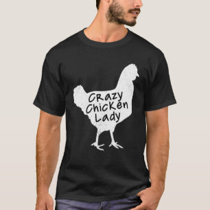 Camiseta Doida Senhora do Frango Orgulho do Agricultor Humo