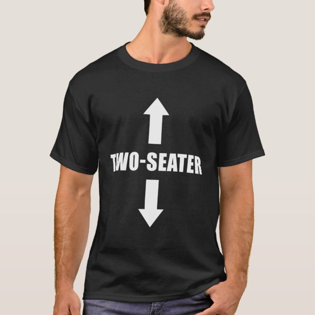 Camiseta Dois assentos (Frente)