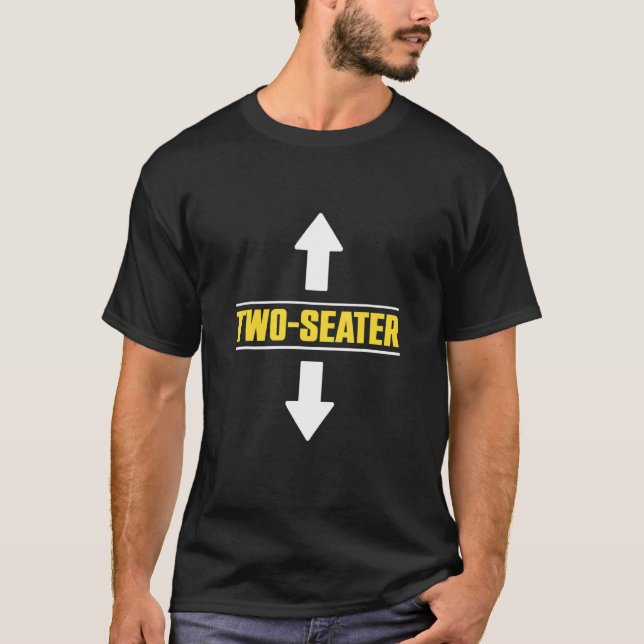 Camiseta Dois assentos (Frente)