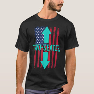 Camiseta Dois assentos 2 assentos 2 assentos 2 assentos