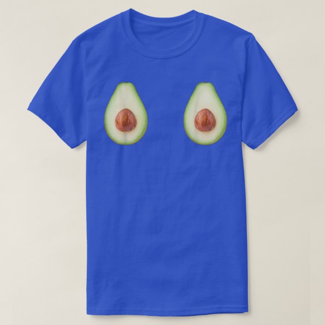Camiseta Dois Avocado Funny Hipster T (Frente do Design)