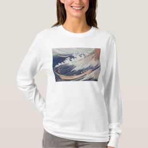 Camiseta Dois barcos de pesca pequenos no mar