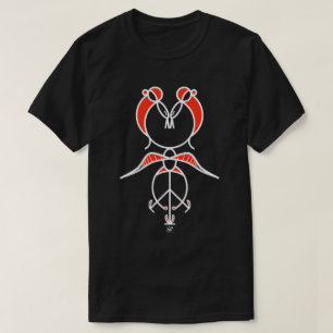 Camiseta Dois beija-aves design