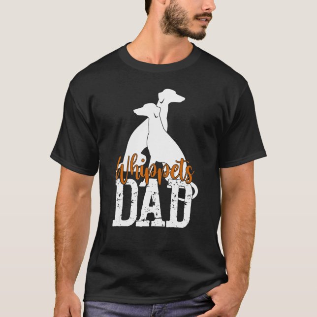 Camiseta Dois Bois de Cachorro Greyhound (Frente)