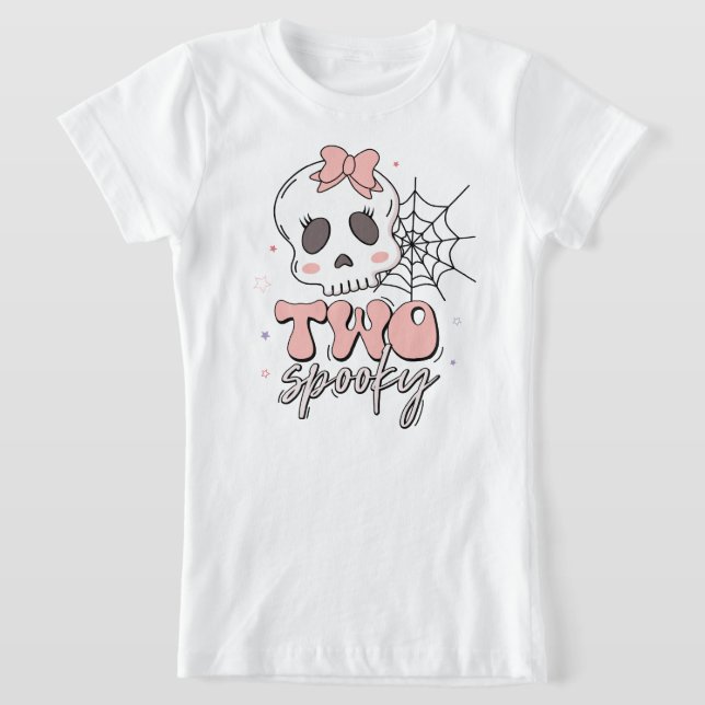 Camiseta Dois Bons Brancos, Rosa, Nome do Halloween Anivers (Postura )