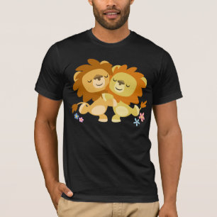 Camiseta Dois Bons Cartoons Leões Tango T-Shirt