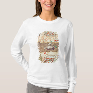 Camiseta Dois castelos no Mar Negro