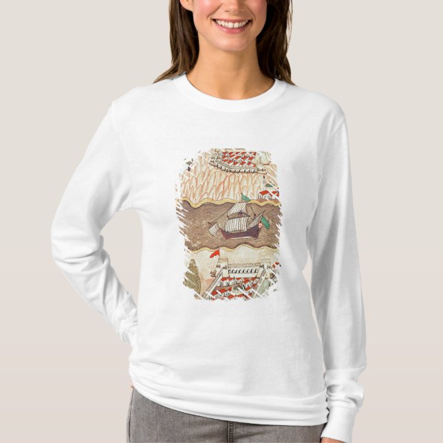 Camiseta Dois castelos no Mar Negro (Frente)