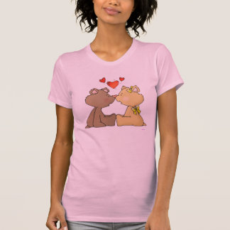 Camiseta Dois corações que batem como um