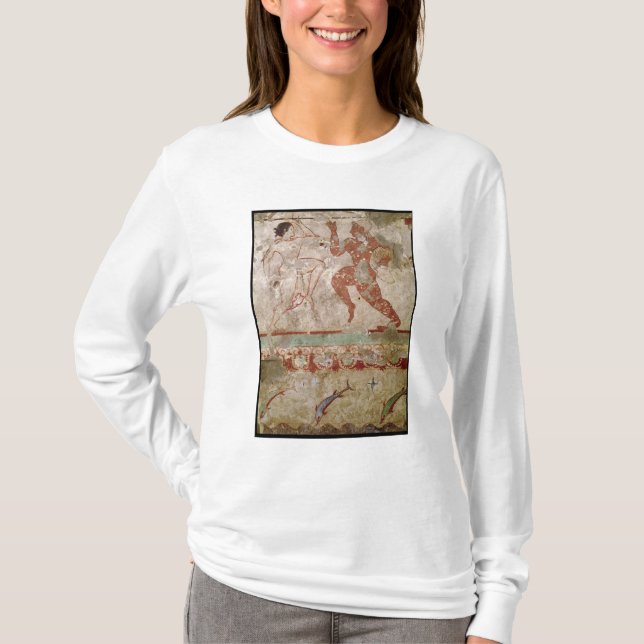 Camiseta Dois dançarinos e golfinhos (Frente)