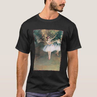 Camiseta Dois Dançarinos Em Um Palco De Edgar Degas Balé