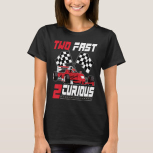 Camiseta Dois Decorati Curioso e Feliz segundo aniversário