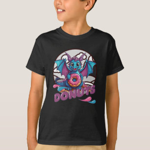 Camiseta Dois dragões de Rosquinha de coroa