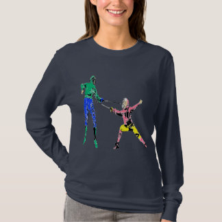 CAMISETA DOIS ESGRIMISTAS