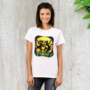 Camiseta Dois Gatos Pretos