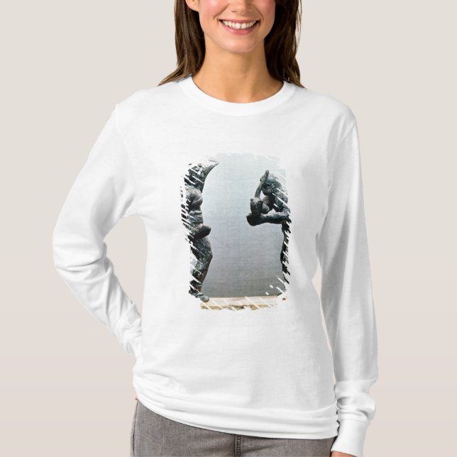 Camiseta Dois gladiadores no combate (Frente)