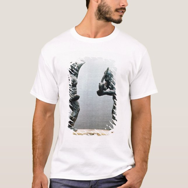 Camiseta Dois gladiadores no combate (Frente)