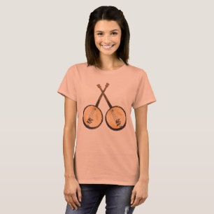Camiseta Dois Instrumentos Musicais Banjos