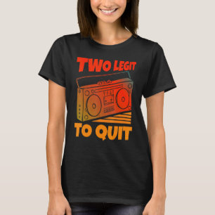 Camiseta Dois Legumes Para Sair Do Custo Do Tema Hip Hop