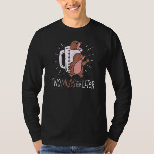 Camiseta Dois Moles Por Litro De Figurino Animal Bastante
