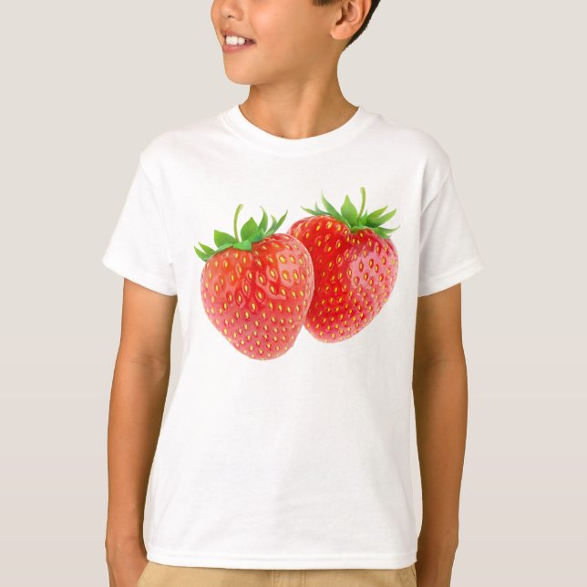 Camiseta Dois morangos (Frente)