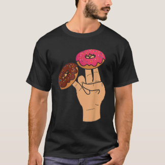 Camiseta Dois Na Rosa No Chocante Engraçado