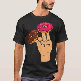 Camiseta Dois Na Rosa No Chocante Engraçado