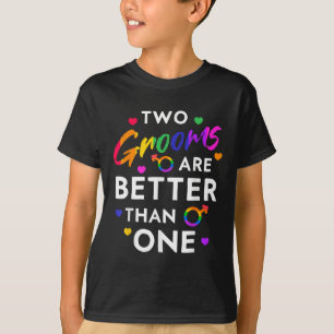 Camiseta Dois Núcleos São Melhores Do Que Um Bachel De Gay