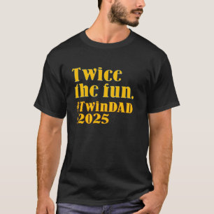 Camiseta Dois Pais O DOBRO DO PAI TWIN 2025