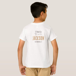 Camiseta Dois Para a Lua | Decoração de Aniversário do Mode