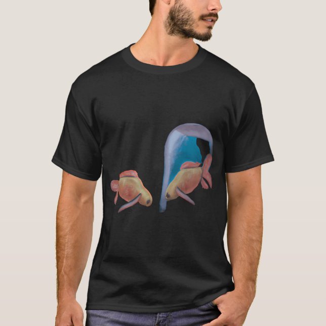 Camiseta Dois Peixes Dourados (Frente)